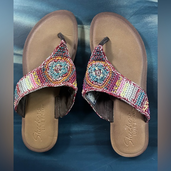 Skechers Shoes - Sketchers crochet sandals size 10 - GUC